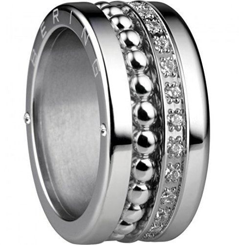 BERING Schmuck Damen Ring Set Kombinationsring Arctic Symphony Collection asc5, Größe:8