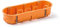 FAMATEL - Caja empotrar para mecanismos | Triple | 67x45 mm | Naranja