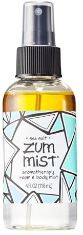 Zum Indigo Wild Mist Room & Body Spray - Aromatherapy Essential Oil Spray - Natural Body Mist & Room Spray - Sea Salt Scent - 4 fl oz