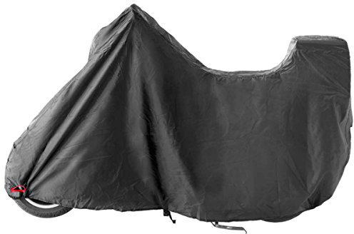 Büse Abdeckplane für Roller (bis 125ccm) mit Topcase - Schwarz