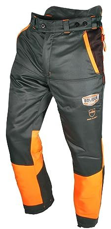 OZAKI - Pantalon Bucheron Anti-Coupure - Pantalon Solidur Multi-Poches - Taille 46/48 L