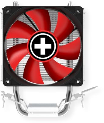 Xilence A402 AMD CPU Luft Kühler, AM5/AM4, 130W TDP, leiser 92mm PWM Lüfter, einfache Montage, optimal für moderate Kühlanforderungen im Office, Home und Gaming, mit Direct Touch Technologie, silber