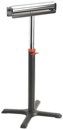 Sealey RS5 Roller Stand Woodworking 1 Roller 90kg Capacity