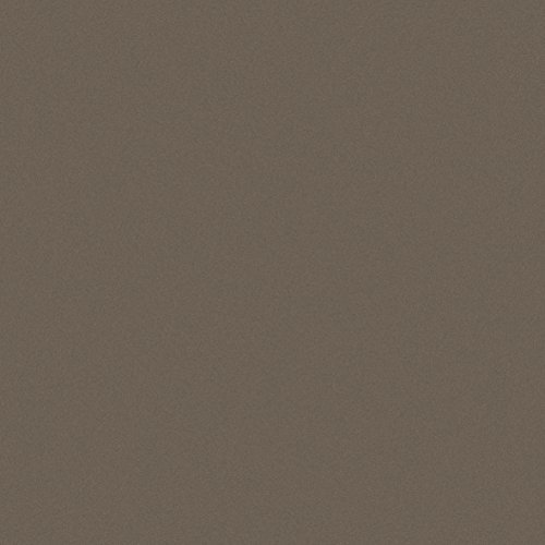 Gardinia 10013314 Flächenvorhang Stoff Uni ohne Beschwerungsprofil, 60 x 245 cm, mocca