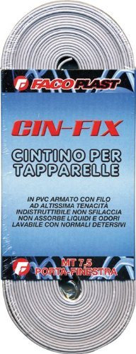 Cintino per Tapparelle in Pvc mod. Cin-Fix colore Grigio 7.5Mt