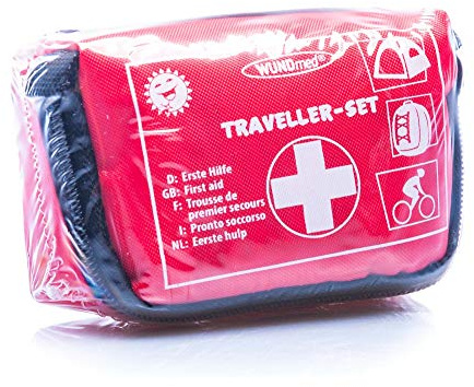 Wund med Travel Set für die Erste Hilfe unterwegs 32 teilig