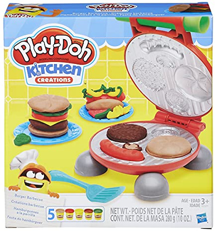 Play-Doh Kitchen Creations Burgergrill, ab 3 Jahren