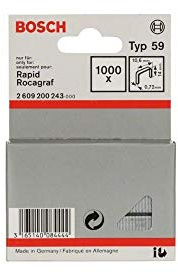 Bosch 1000x Feindrahtklammern, Typ 59/14 | Länge 14 mm,