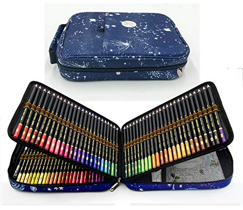 YJYHART 120 Buntstifte Set，Bleistifte Set Zeichenset für Skizzieren und Zeichnen-Zeichenstifte für Professionelle Künstler, Professionelles Stifte-Set für Malbücher für Erwachsene