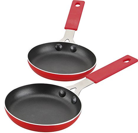 Jata R266 Juego de Sartenes para El Accesorio Ac266, Aluminio, Rojo