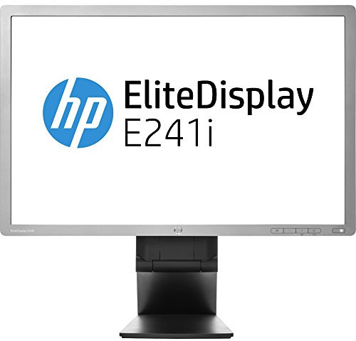 HP EliteDisplay E241i 61 Plateado - Monitor (1920 x 1200 Pixeles, LED, IPS, 1000:1, 5000000:1, 16:10)