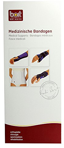 bort 103580 haut Arm- und Handgelenkschiene zur Unterstützung des Handgelenkes mit zusätzlichem Stabilo-Band rechts oder links, rechts small, beige