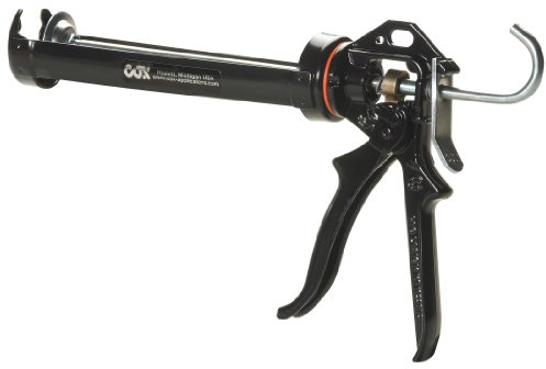 COX 41004-XT Chilton Extra Thrust 10.3-Ounce Cartridge 18:1 Mechanical Advantage Cradle Manual Caulk Gun, 6-Pack