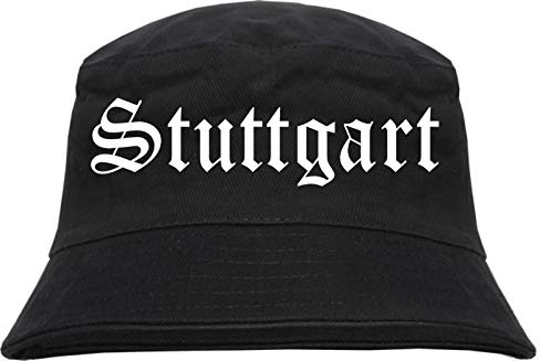 HB_Druck Stuttgart Fischerhut - Bucket Hat S/M Schwarz