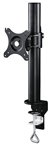 Hama Monitorhalterung Fullmotion (360° schwenkbar, neigbar, drehbar, höhenverstellbar, geeignet für 25 bis 66 cm (10 bis 26 Zoll) Bildschirme, VESA 75 x 75, 100 x 100, max. 10 kg) schwarz