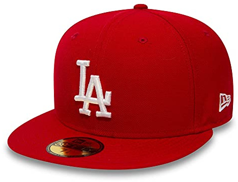 New Era Erwachsene Baseball Cap Mütze MLB Basic LA Dodgers 59Fifty Fitted