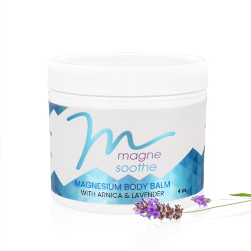 MagneSoothe Topical Magnesium Body Balm - 4 oz Jar