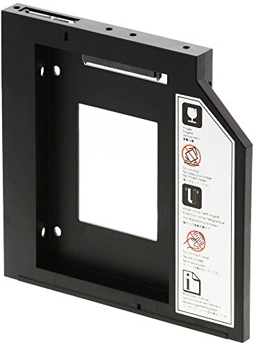 Delock Slim SATA 5.25″ Einbaurahmen für 1 x 2.5″ SATA HDD/SSD