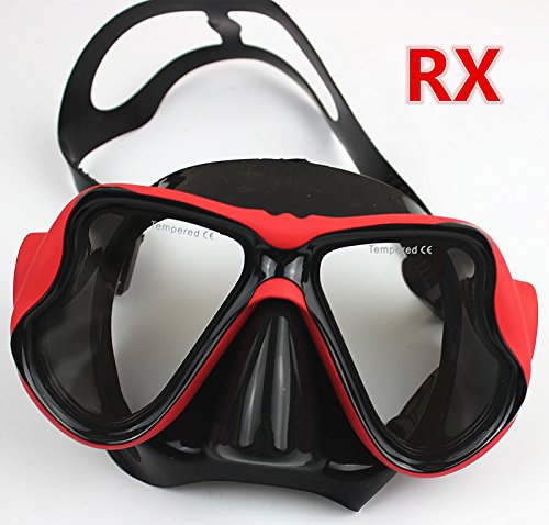 YEESAM SWIM Tauchermaske kurzsichtig Diving Tauch Schnorchel Maske NEARSIGHTED Verschreibung RX Sehstärke Mass Angefertigt (-4.5)