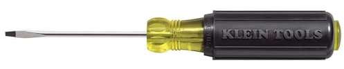 Klein Tools 606-2 Mini Flathead Screwdriver, Made in USA, 1/16-Inch Keystone Tip with 2-Inch Round Shank and Cushion Grip Handle
