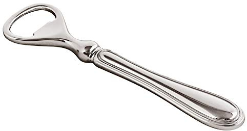 EDZARD Flaschenöffner Faden (Länge 15 cm) versilbert anlaufgeschützt | edel, Barzubehör, Küchenhelfer, Weinaccessoire, Geschenkidee