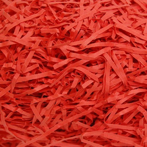 1 kg Rouge cerise Corbeille papier kraft pour remplissage Panier de cadeau de Noël