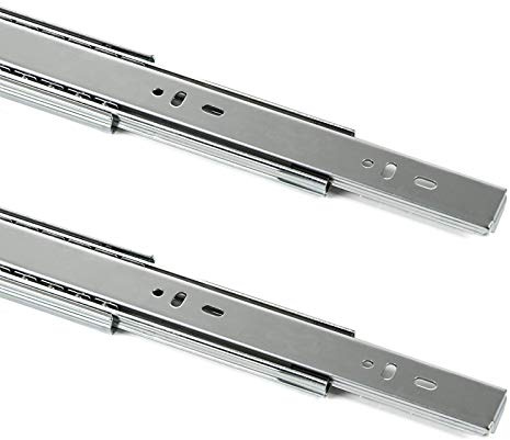 SOTECH 2 Paar Vollauszüge KV2-45-H45-L450-SC 450 mm mit SoftClosing | Höhe 45 mm Schubladenschiene belastbar bis 45 Kg