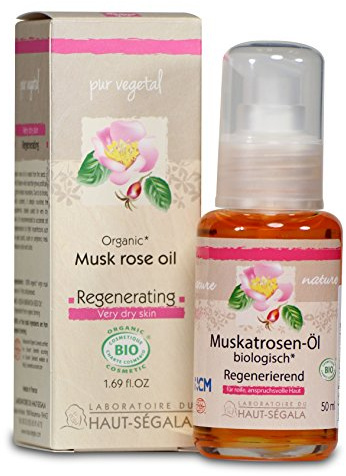 Les huiles végétales de rosier musqué vierge biologique 50 ml