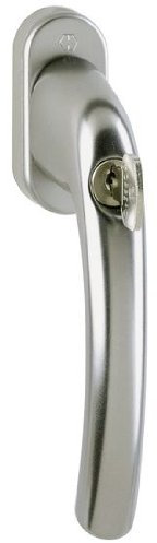 HOPPE Poignée de fenêtre verrouillable en aluminium Acier