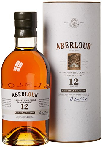 Aberlour 12 Years Old Non Chill-Filtered mit Geschenkverpackung Whisky (1 x 0.7 l)