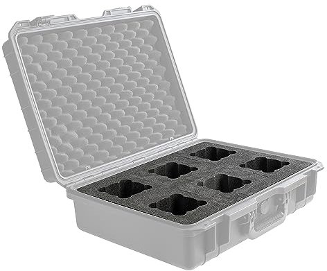 Mantona Schaumstoffeinlage Outdoor Schutzkoffer (Größe L)