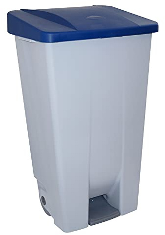 Denox 23400 pedal hinkar med rullar, 120 liter