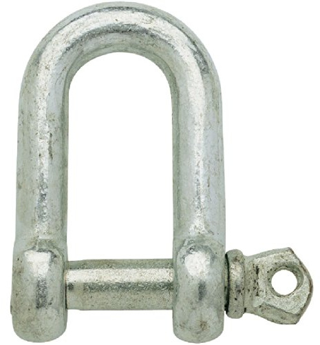 Chapuis 330/20Z Manilles Droite Acier Zingué Charge de Travail Indicative/Axe, Gris, 20/36 mm