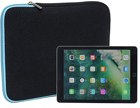 Slabo Tablet Tasche Schutzhülle für iPad Pro (9,7) Hülle Etui Case Phablet aus Neopren – TÜRKIS/SCHWARZ