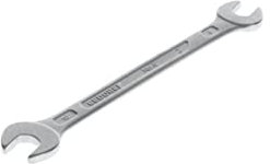 GEDORE Doppelmaulschlüssel 8 x 10 mm, Hochwertiger Vanadium-Stahl, Blendfreie Optik, Nach DIN 3110, Silber