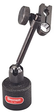 Starrett Mini Magnetic Indicator Holder, High Holding Force, Simple & Versatile, Easy Positioning, Compact Design - 661