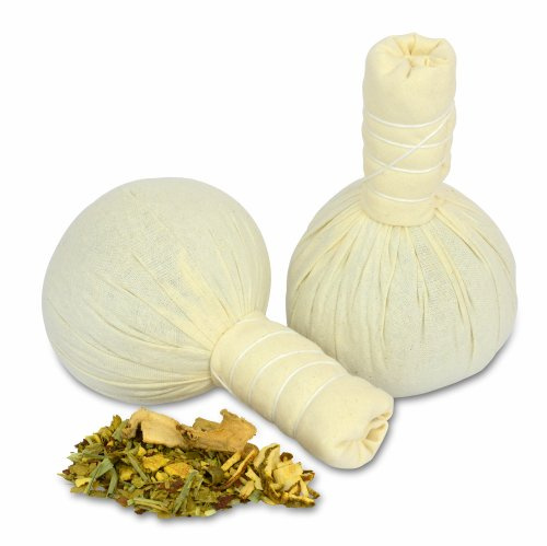 Kräuterstempel - Gesichtsbehandlung - Zitronengras - 10 Stück a`35g - Herbal Compress Ball - Gesicht