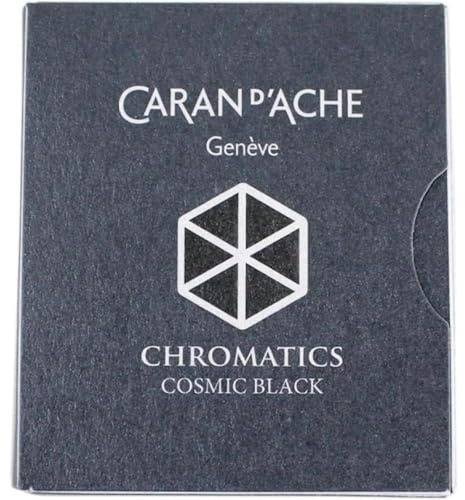 Caran d´Ache 8021.009 Tintenpatrone Cosmic Black 6 Stück