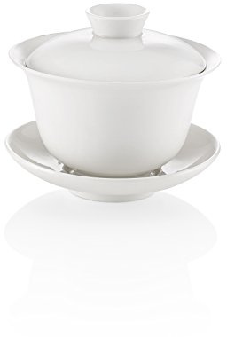 Croci Gaiwan Tradicional Porcelana Blanca 180 ml