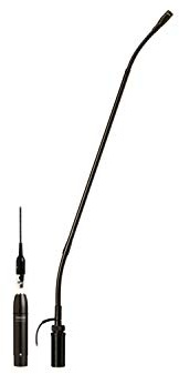 Brand New Shure | ad alte prestazioni 45,7 cm Microflex standard con microfono a condensatore, MX418SE/N con preamplificatore In-line, urti e flange Mount, e 10 'side-exit cavo (senza cartuccia)