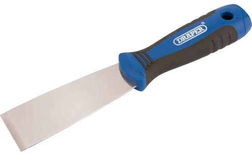 Draper Tools 731 C/SG Soft Grip chisel Knife, blu, 38 mm