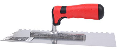 Connex COX781249 Glättekelle 280 x 130 mm, rostfrei, Trapez-Zahnung