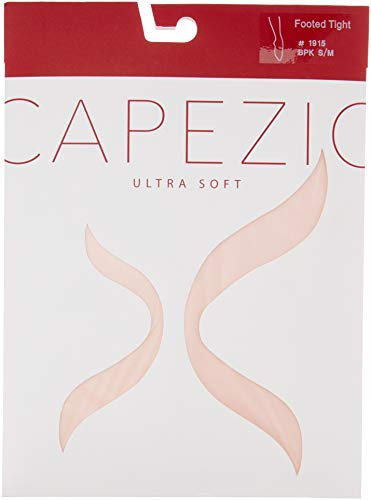 Capezio Ultra Soft™ Footed Tight with Self-Knit Waistband, Ballet Pink, Small/Medium