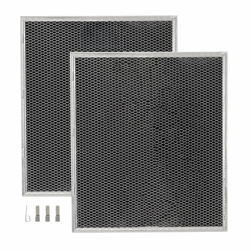 Broan-NuTone HPF30 Replacement Charcoal Filter (XC) for Dual Filter Ductless Range Hoods, Carbon Air Filter, 2 Count