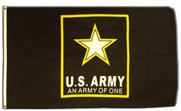 Flaggenfritze Fahne/Flagge USA US Army Logo + gratis Sticker