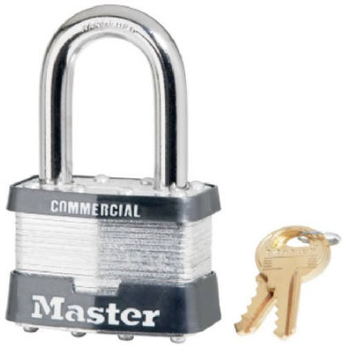 Masterlock Co 5 kalf-473 2,candado LAMINADO, con 1 – 1/2 de largo Grillete