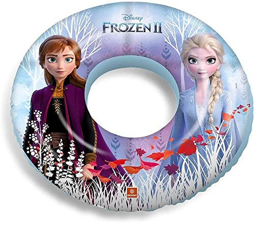 Mondo Toys - Frozen 2 Swim Ring - Ciambella Gonfiabile - Anello di Nuoto Salvagente - Ottimo per Bambino / Bambina Utilizzabile in Piscina / Mare - 16524