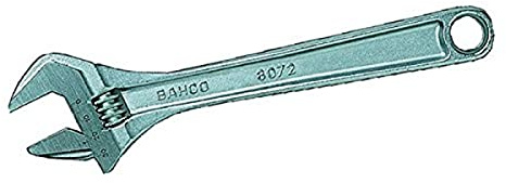 Bahco 8072 C IP justerbar skiftnyckel i industriell förpackning, silver, 10 tum, 30 mm