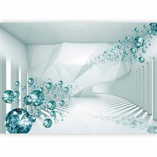murando - Vlies Fototapete Abstrakt 350x256cm - Foto Tapete Schlafzimmer Wohnzimmer Moderne Vliestapete XXL Wandtapete Motivtapeten Bildtapete 3d Effekt Wand Dekoration - Diamant optisch a-A-0188-a-d