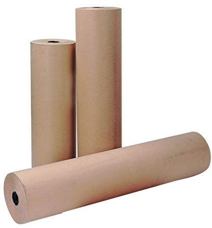 Rollo Papel Kraft Habana Marrón - Bobina Grande 70CM X 100M - Ideal Embalaje y Negocios